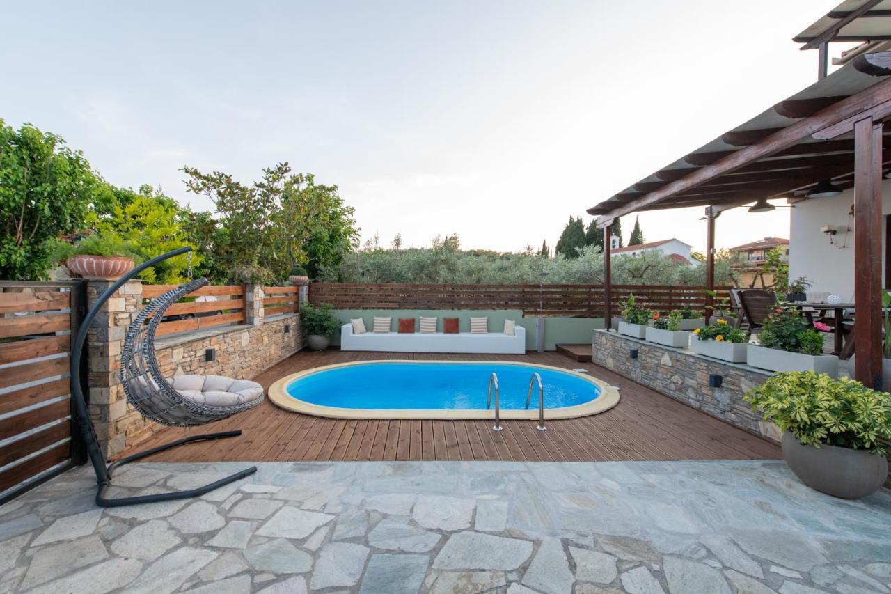 Villa Filyra Kato Gatzea Esterno foto